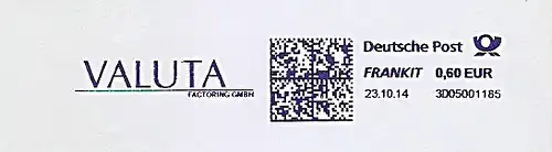 Freistempel 3D05001185 - VALUTA Factoring GmbH (#1131)