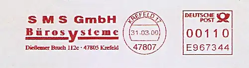 Freistempel E967344 Krefeld - SMS GmbH Bürosysteme (#1174)