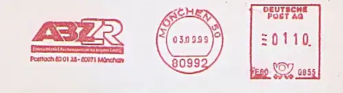 Freistempel E60 0855 München - ABZ ZR Zahnärztliches Rechenzentrum für Bayern GmbH (#1179)
