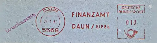 Freistempel Daun - Finanzamt Daun / Eifel (#1181)