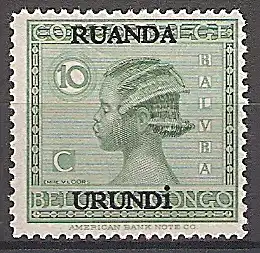 Briefmarke Ruanda-Urundi Mi.Nr. 23 ** Freimarke 1929 (#10001)