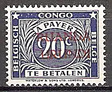 Briefmarke Ruanda-Urundi Portomarke Mi.Nr. 9 ** Portomarke 1943 (#10019)