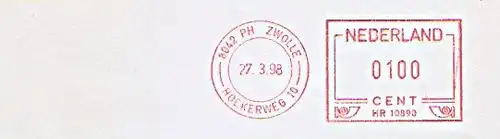 Freistempel Niederlande HR10890 Zwolle (Kein Werbeklischee !) (#1202)