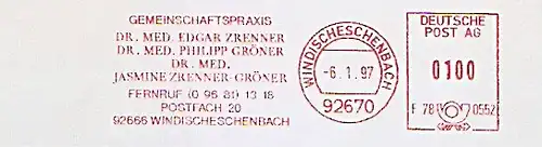 Freistempel F78 0552 Windischeschenbach - Gemeinschaftspraxis Zrenner / Gröner (#1206)