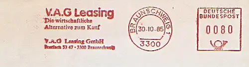 Freistempel Braunschweig - VAG Leasing - Die wirtschaftliche Alternative zum Kauf  (#1220)