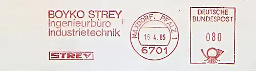 Freistempel Maxdorf, Pfalz - Boyko Strey - Ingenieurbüro Industrietechnik (#1225)
