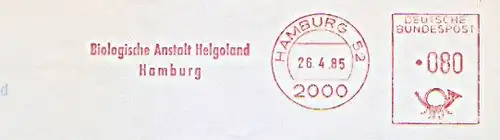 Freistempel Hamburg - Biologische Anstalt Helgoland Hamburg (#1231)
