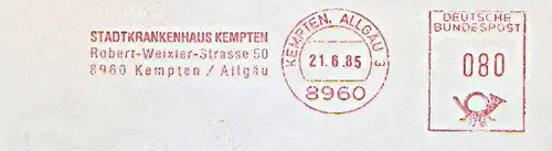 Freistempel Kempten, Allgäu - Stadtkrankenhaus Kempten (#1235)
