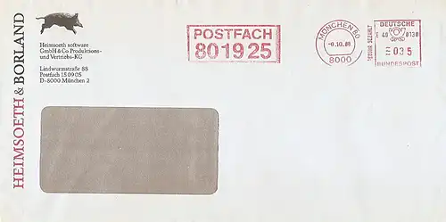 Freistempel E40 0130 München - Heimsoeth & Borland - Heimsoeth software GmbH & Co Produktions- und Vertriebs-KG (#AFS7)