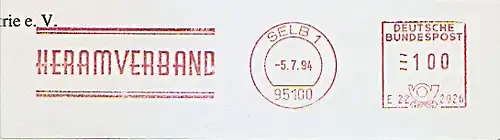 Freistempel E22 2926 Selb - HERAMVERBAND (#1253)
