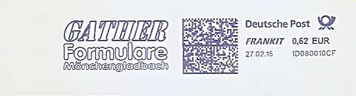 Freistempel 1D080010CF Mönchengladbach - GATHER Formulare (#1255)