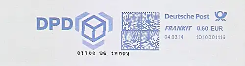 Freistempel 1D10001116 - DPD (#1260)