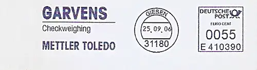 Freistempel E410390 Giesen - GARVENS Checkweighing METTLER TOLEDO (#1279)