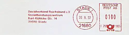 Freistempel F79 1865 Stade - Sozialverband Reichsbund e.V. Sozialberatungszentrum (#1290)