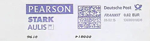 Freistempel 1D080010D0 - PEARSON STARK AULIS avd (#1314)