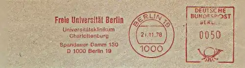 Freistempel Berlin - Freie Universität Berlin - Universitätsklinikum Charlottenburg (#1338)