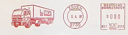 Freistempel H01 0333 Zeven - SANOVO (Abb. LKW) (#1340)