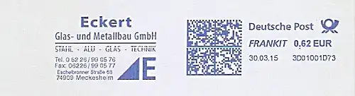 Freistempel 3D01001D73 Meckesheim - Eckert Glas- und Metallbau GmbH (#1388)
