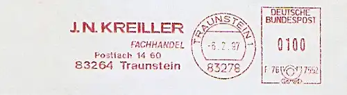 Freistempel F76 7552 Traunstein - J.N.KREILLER Fachhandel (#1398)