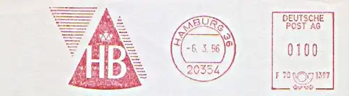 Freistempel F70 1397 Hamburg - HB (Zigarettenmarke) (#1425)