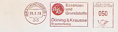 Freistempel Braunschweig - Deka - Düning & Krausse Braunschweig - Essenzen und Grundstoffe (#1459)