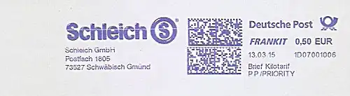 Freistempel 1D07001006 Schwäbisch Gmünd - Schleich GmbH (#1484)