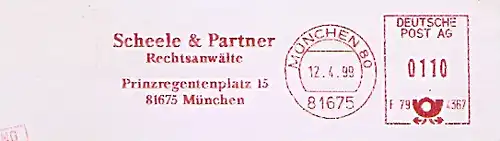 Freistempel F79 4367 München - Scheele & Partner - Rechtsanwälte (#1514)