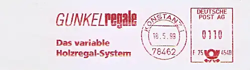 Freistempel F75 4540 Konstanz - GUNKEL Regale - Das variable Holzregal System (#1515)