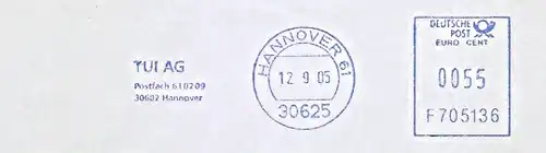 Freistempel F705136 Hannover - TUI AG (#1520)