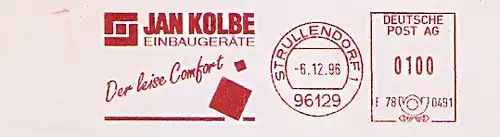 Freistempel F78 0491 Strullendorf - JAN KOLBE - EINBAUGERÄTE - Der leise Comfort (#1524)