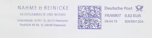Freistempel 3D03001204 Hannover - Nahme & Reinicke - Rechtsanwälte und Notare (#251)