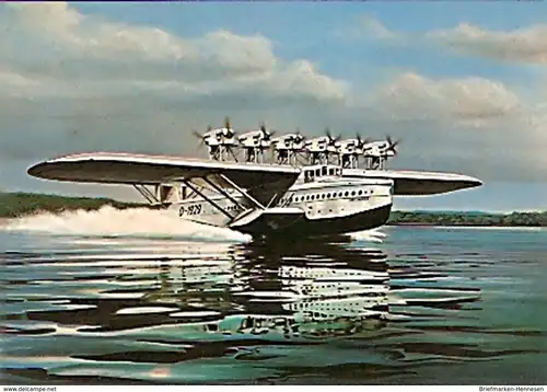 Ansichtskarte Flugzeuge - Dornier Flugboot Do X (694)
