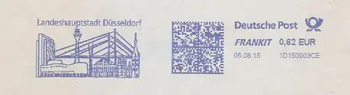 Freistempel 1D150003CE Düsseldorf - Landeshauptstadt Düsseldorf (Abb. Stadtansicht) (#321)
