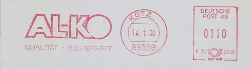 Freistempel F70 3900 Kötz - AL-KO Qualität + Sicherheit (#650)