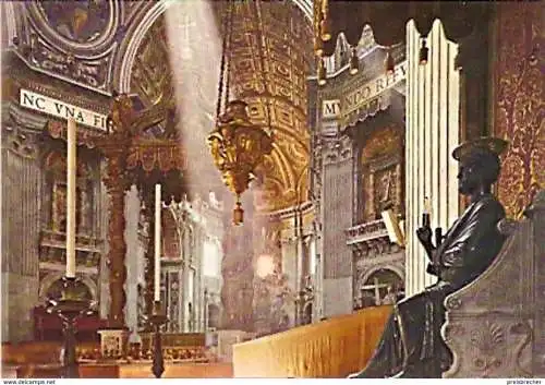 Ansichtskarte Vatikan - Inneres des Petersdoms (298)