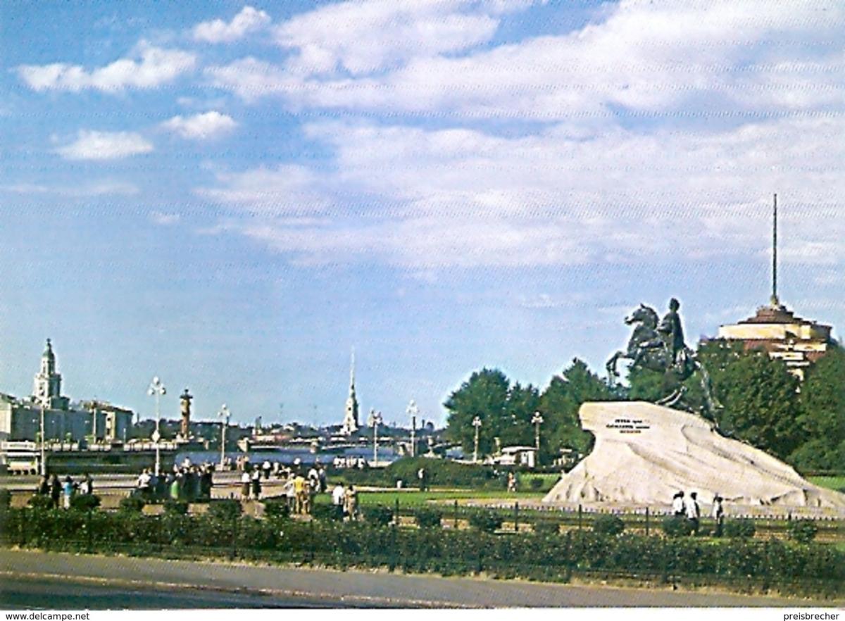 Ansichtskarte Russland Sankt Petersburg Senatsplatz