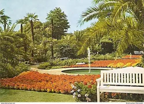 Ansichtskarte Deutschland - Niedersachsen - Bad Pyrmont - Palmengarten (1364)