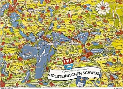 Ansichtskarte Deutschland - Schleswig-Holstein - Holsteinische Schweiz - Grüße aus der Holsteinischen Schweiz (667)