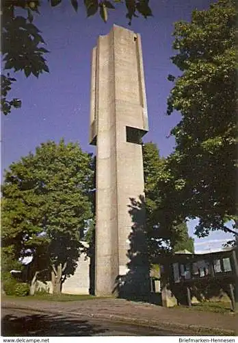 Ansichtskarte Deutschland - Baden-Württemberg - Stuttgart Sonnenberg - Turm der evangelischen Kirche Stuttgart-Sonnenberg (1317)