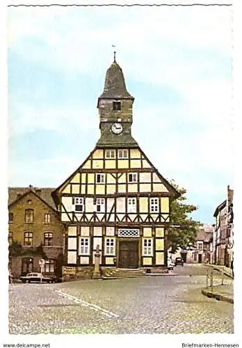 Ansichtskarte Deutschland - Niedersachsen - Uslar / Solling - Rathaus (1332) 