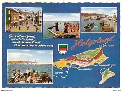 Ansichtskarte Deutschland - Schleswig-Holstein - Helgoland - Mehrbildkarte (283)