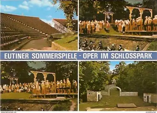 Ansichtskarte Deutschland - Schleswig-Holstein - Eutiner Sommerspiele - Oper im Schlosspark (614)