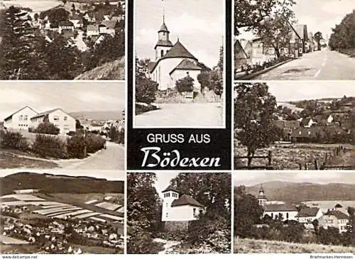 Ansichtskarte Deutschland - Nordrhein-Westfalen - Bödexen - Gruss aus Bödexen / Mehrbildkarte (1333)