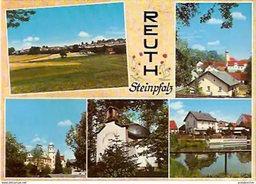 Ansichtskarte Deutschland - Bayern - Reuth / Steinpfalz - Mehrbildkarte (910)