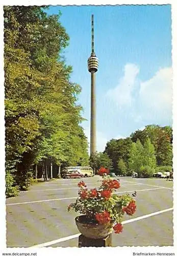 Ansichtskarte Deutschland - Baden-Württemberg - Stuttgart - Fernsehturm (1395)