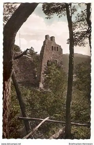 Ansichtskarte Deutschland - Baden-Württemberg - Schenkenzell - Ruine Schenkenburg (1321)