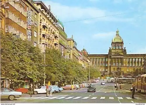 Ansichtskarte Tschechische Republik - Prag - Wenzelsplatz (586)