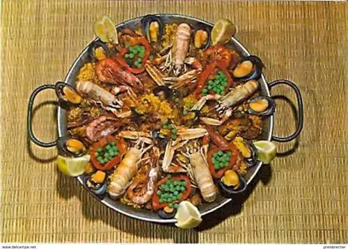 Ansichtskarte Spanien - Mallorca - Paella (818)