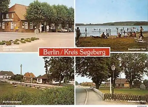 Ansichtskarte Deutschland - Schleswig-Holstein - Berlin im Kreis Segeberg !!! - Mehrbildkarte (373)