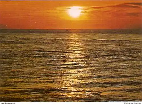 Ansichtskarte Deutschland - Stimmung am Meer (1267)